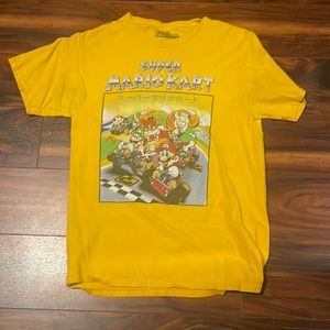Super Nintendo Mario Kart Vintage Design Shirt